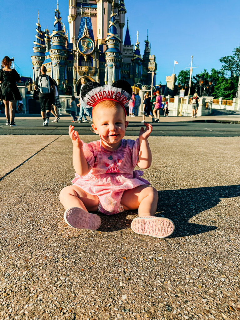 Little Girl at Disney World